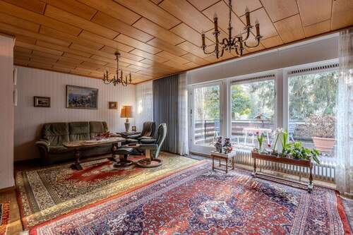 Blick auf die Terrasse - 