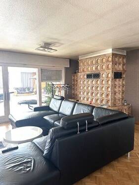 Wohnzimmer mit Kamin - 