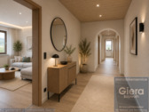 Flur/Eingang Visualisierung - 3 Zimmer Etagenwohnung in Hummeltal