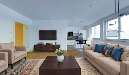 Wohnküche - 3 Zimmer Etagenwohnung zum Kaufen in Berlin