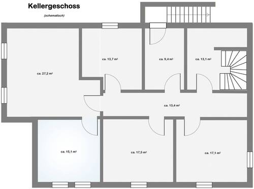 Kellergeschoss - 