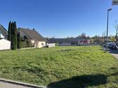 Blick auf den Bauplatz - 6 Zimmer Doppelhaushälfte in Gärtringen
