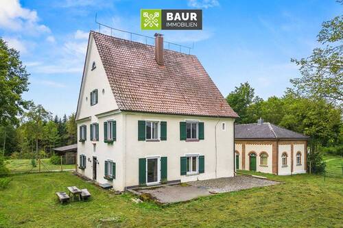 Aussenansicht - 9 Zimmer Bauernhaus, Landhaus zum Kaufen in Aulendorf