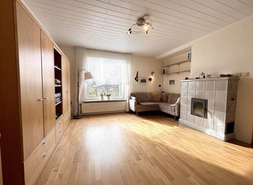 Wohnzimmer - 5 Zimmer Doppelhaushälfte zum Kaufen in Osnabrück