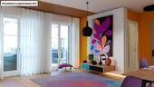 Wohnraum mit Zugang zur Loggia - 