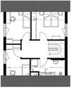 Dachgeschoss - Beispiel der Projizierung - 4 Zimmer Einfamilienhaus zum Kaufen in Osnabrück