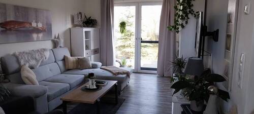 Wohnbereich - Etagenwohnung mit 64,00 m&sup2; in Bramsche zur Miete