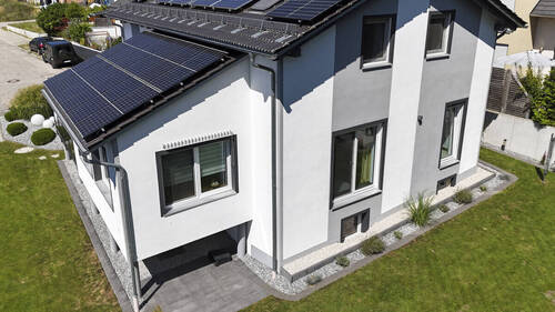 Gartenansicht - 7 Zimmer Einfamilienhaus zum Kaufen in Weihmichl