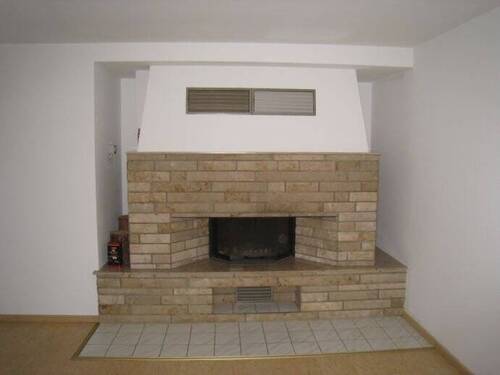Kamin im Wohnzimmer, Leibnizstr. 10 - 