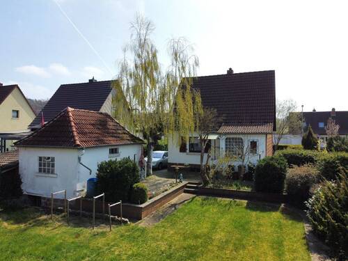 Rückansicht - Schmuckes kleines Wohnhaus mit herrlichem Garten