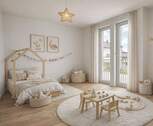 Kinderzimmer (KI-Staging) - 