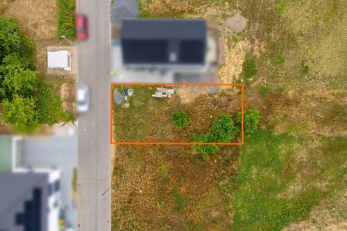 Luftansicht Flurstückmarkierung - Grundstück in Ölbronn-Dürrn / Dürrn