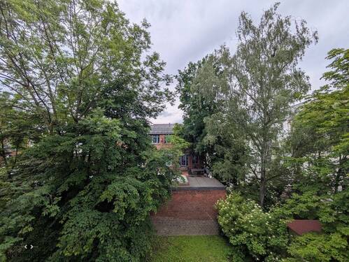 Ausblick vom Balkon - 
