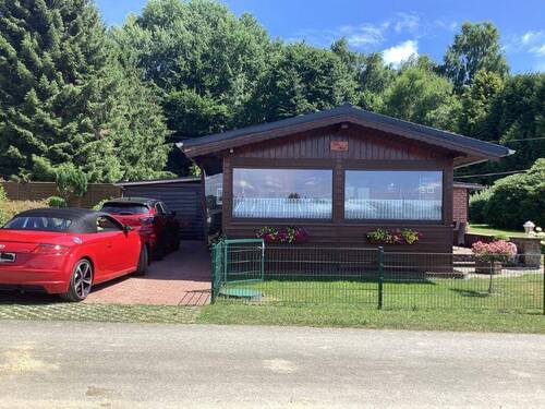 Vorderansicht - Morbach: Ferienhaus Freizeit- und Campingplatz Hoxel
