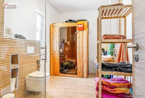 Sauna im EG - 6 Zimmer Einfamilienhaus in Tapfheim