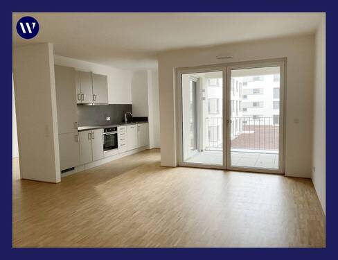 Wohnen-Kochen-Balkon - Genießen Sie das Wohnen! Helle 3 Zimmer, Balkon, Einbauküche, Bad mit Walk-In-Dusche, Aufzug