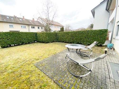 Terrasse - 2 Zimmer Terrassenwohnung zur Miete in Singen (Hohentwiel)
