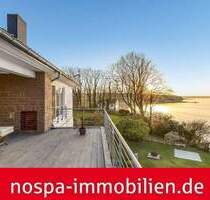 Luxuswohnung im 2. OG mit spektakulärem Blick über die Flensburger Förde und eigenem Strandzugang! - Glücksburg