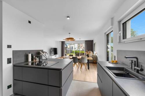 Blick in den Wohnbereich - 