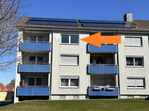 Ansicht West - Tolle Eigentumswohnung in Zentrumsnähe