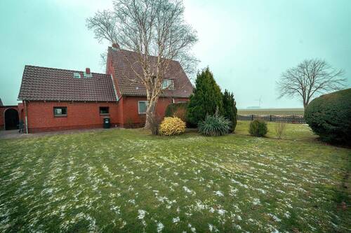 Garten - Einfamilienhaus mit 108,00 m&sup2; in Oederquart zum Kaufen