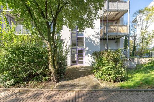 Hauseingang - 2 Zimmer Etagenwohnung in Großkugel