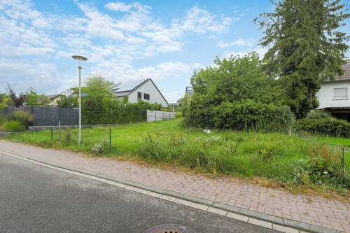 Straßenansicht - Grundstück zum Kaufen in Eggenstein-Leopoldshafen