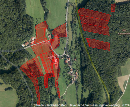 Zugehörige Flächen.png - Bauernhaus, Landhaus in Happurg zum Kaufen