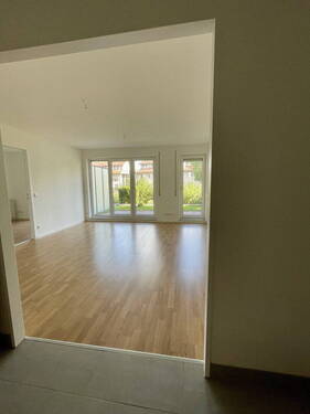 Blick aus der Küche - 