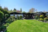 Blick zum Gartenhaus - 5 Zimmer Reihenmittelhaus in Bochum