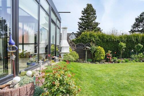 Grillkamin am Wintergarten - 