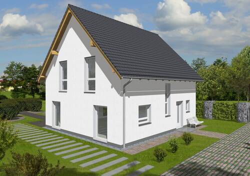 schmal Visualisierungssicht BECRUX 1.jpg - Einfamilienhaus in Chemnitz - 383.500,00 EUR Kaufpreis, ca.  117,00 m² Wohnfläche
