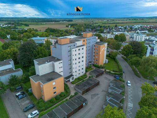 Drohnenbild 1 - Etagenwohnung zum Kaufen in Dornstadt