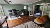Wohnzimmer (EG) - Doppelhaushälfte mit 120,00 m² in Hamburg zur Miete