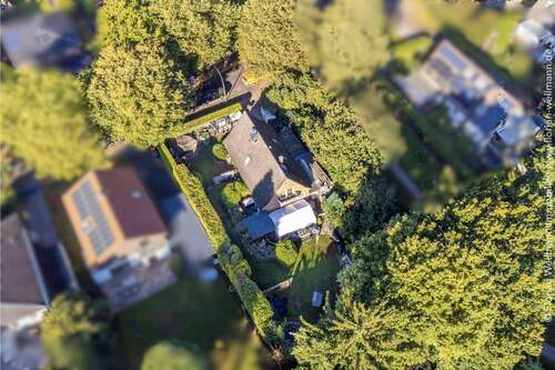 Grundstück von oben - Blick von Ost-Südost - Grundstück in Hamburg zum Kaufen