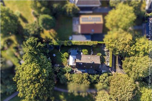 Grundstück von oben - Blick von Nord-Nordwest - 