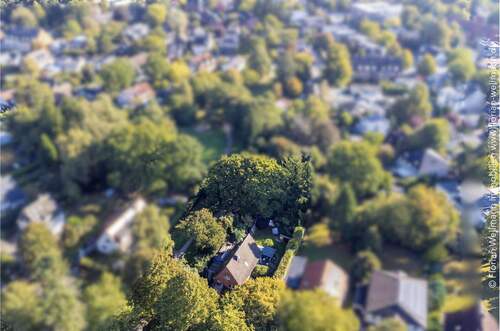 Grundstück von oben - Blick von West-Südwest - 