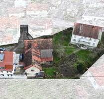 Attraktives Baugrundstück mit Potential: Abrissfähige Bestandsgebäude, Tiefgarage und drei Stockwerke pro Haus nach §34BauGB möglich - Altshausen