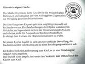 Hinweis : Exposebestandteil ! - 