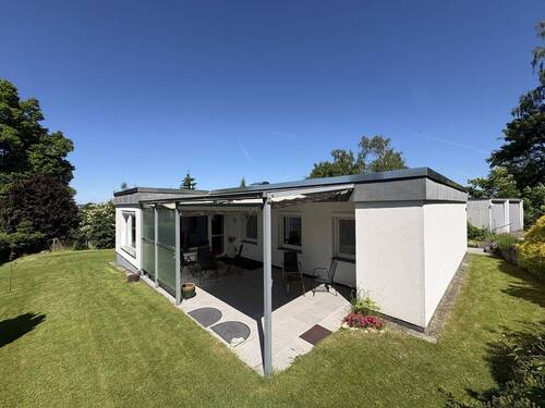 Terrassenansicht - 4 Zimmer Bungalow zum Kaufen in Detmold