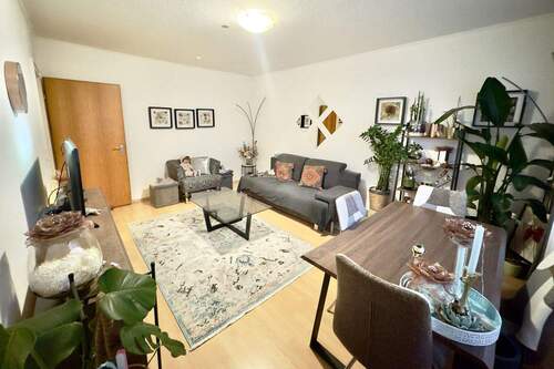 Wohnzimmer - Etagenwohnung in Waldbröl zum Kaufen