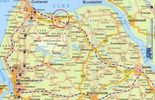 Karte Otterndorf - 