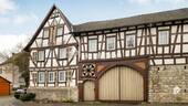 Außenansicht 3 - Historisches Fachwerk-Bauernhaus aus 1608 in idyllischer Lage von Langgöns