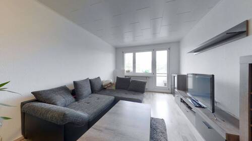 Das lichtdurchflutete Wohnzimmer - 