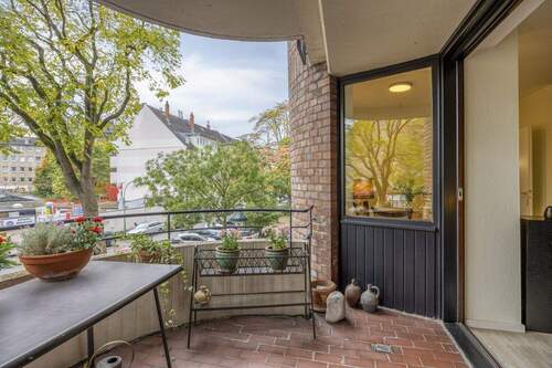 Balkon - 3 Zimmer Etagenwohnung zum Kaufen in Düsseldorf