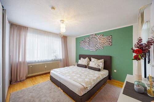 Schlafzimmer - 3 Zimmer Etagenwohnung in Marbach am Neckar