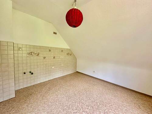 Küche im Dachgeschoss - 
