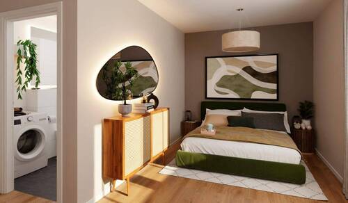 Helles Schlafzimmer - 