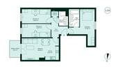 Grundriss Eigentumswohnung 052 Lichtenrader Bogen - 