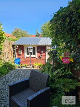 Terrasse Blockhütte - 